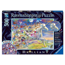  Ravensburger Puzzle 500 db - Pillangós unikornis puzzle, kirakós