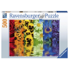  Ravensburger: Puzzle 500 db - Virágsávok (53802)