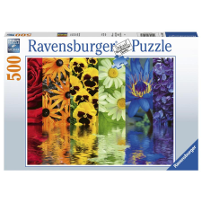  Ravensburger: Puzzle 500 db - Virágsávok (53802) puzzle, kirakós