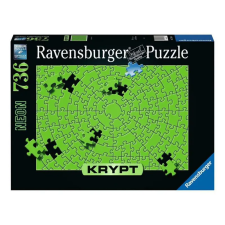 Ravensburger Puzzle 736 db - Krypt Neon zöld puzzle, kirakós