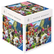 Ravensburger Puzzle 99 db - Láma  Ajánlott 10-99 éves korig unisex (47928) puzzle, kirakós