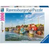 Ravensburger Puzzle játék 1000 darabos Deutschland Collection Ahrenshoop kikötője