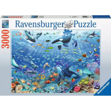 Ravensburger Puzzle játék 3000 darabos Színes víz alatti móka puzzle, kirakós