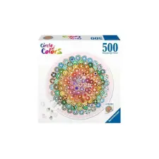 Ravensburger Puzzle kör 500 db - Fánkok puzzle, kirakós