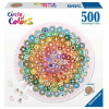 Ravensburger Puzzle kör 500 db - Fánkok  Ajánlott 10-99 éves korig unisex (93730)