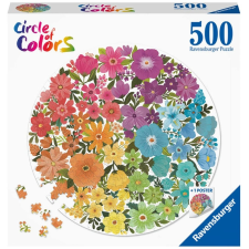 Ravensburger Puzzle kör - Virágok  Ajánlott 12-99 éves korig unisex (70837) puzzle, kirakós