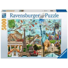 Ravensburger Puzzle Ravensburger 17118 Big Cities Collage 5000 Darabok puzzle, kirakós