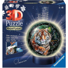 Ravensburger Ravensburger 3D világító puzzle labda - Tigris 72 darabos puzzle, kirakós