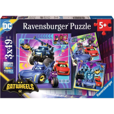 Ravensburger Ravensburger batwheels puzzle 3x49 darabos puzzle, kirakós