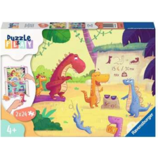 Ravensburger Ravensburger dinoszaurusz puzzle és játék - 2x24 darab puzzle, kirakós