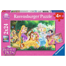Ravensburger Ravensburger Disney hercegnők és kedvenceik 2x24 darabos puzzle puzzle, kirakós