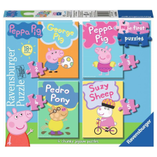 Ravensburger Ravensburger első puzzle-k Peppa Malac 4 az 1-ben puzzle, kirakós