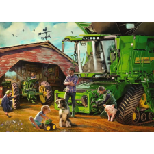 Ravensburger Ravensburger John Deere puzzle – Akkor és most – 1000 darabos puzzle, kirakós