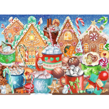 Ravensburger Ravensburger karácsonyi édességek XXL puzzle 200 darabos puzzle, kirakós