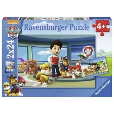 Ravensburger Ravensburger: Mancs őrjárat jó szimat 2 x 24 darabos puzzle puzzle, kirakós