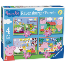Ravensburger Ravensburger Peppa malac: Szórakoztató napok 4 az 1-ben puzzle puzzle, kirakós