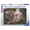 Ravensburger Ravensburger: Puzzle 1000 db - Farkascsalád nyáron