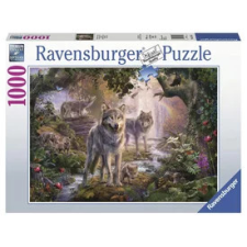 Ravensburger Ravensburger: Puzzle 1000 db - Farkascsalád nyáron puzzle, kirakós
