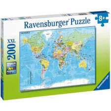 Ravensburger Ravensburger: Puzzle 200 db - A világ puzzle, kirakós