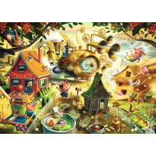Ravensburger Ravensburger puzzle figyelj, malacok! (három kismalac) 1000 darab puzzle, kirakós