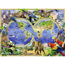 Ravensburger Ravensburger puzzle – Vadállatok világa XXL 300 darabos puzzle, kirakós