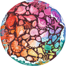 Ravensburger Ravensburger színes kör puzzle - kagyló motívummal, 500 darabos puzzle, kirakós
