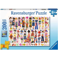 Ravensburger Ravensburger virágok és barátok 200 darabos puzzle puzzle, kirakós