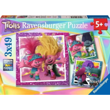 Ravensburger Trolls 3 3 az 1-ben puzzle (05713) puzzle, kirakós