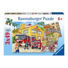 Ravensburger Tűzoltók puzzle, kirakós