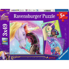 Ravensburger Unikornis Akadémia - Varázslat és barátság 3x49 darabos puzzle (12004163) puzzle, kirakós