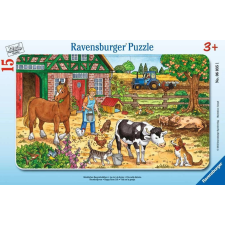 Ravensburger Vidám élet Ravensburger Farm társaságában puzzle puzzle, kirakós