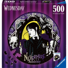Ravensburger Wednesday - 500 darabos kerek puzzle (17573) puzzle, kirakós