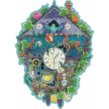 Ravensburger Wooden Színes Antik óra Fa puzzle 300 darabos (12000759) puzzle, kirakós
