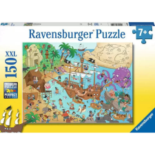 Ravensburger XXL Puzzle játék 150 darabos Kalóz öböl puzzle, kirakós