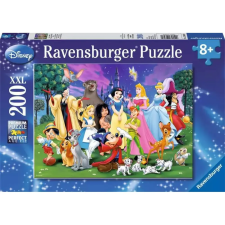 Ravensburger XXL Puzzle játék 200 darabos Disney kedvencek puzzle, kirakós