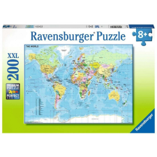  Ravensburger XXL Világtérkép Puzzle 200 Darab puzzle, kirakós