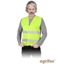 RAW-POL Férfi biztonsági mellény Ox-Lumi, poliészter, sárga, S láthatósági ruházat