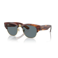 Ray-Ban RB0316S 954/3R MEGA CLUBMASTER STRIPED HAVANA DARK BLUE POLARIZED napszemüveg