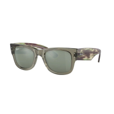 Ray-Ban RB0840S 66355C MEGA WAYFARER TRANSPARENT GREEN GREY MIRROR napszemüveg napszemüveg