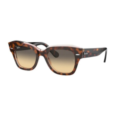 Ray-Ban RB2186 1324BG STATE STREET HAVANA ON TRANSPARENT PINK BROWN VINTAGE napszemüveg