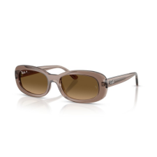 Ray-Ban RB2221 6827M2 TRANSPARENT BEIGE GRADIENT BROWN POLARIZED napszemüveg napszemüveg