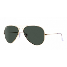 Ray-Ban RB3025 001/58 AVIATOR GOLD CRYSTAL GREEN POLARIZED napszemüveg