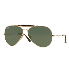 Ray-Ban RB3029 181 OUTDOORSMAN II GOLD DARK GREEN napszemüveg