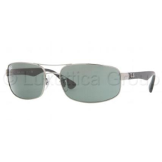Ray-Ban RB3445 004 GUNMETAL CRYSTAL GREEN napszemüveg