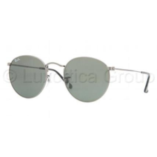 Ray-Ban RB3447 029 MATTE GUNMETAL CRYSTAL GREEN ROUND METAL napszemüveg napszemüveg