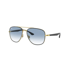 Ray-Ban RB3683 90003F BLACK ON ARISTA CLEAR GRADIENT BLUE napszemüveg