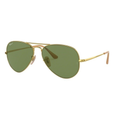 Ray-Ban RB3689 9064O9 GOLD POLAR GREEN-AR BLUE napszemüveg