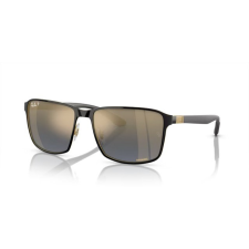 Ray-Ban RB3721CH 187/J0 BLACK ON GOLD POLARIZED BLUE/GOLD CHROMANCE napszemüveg napszemüveg