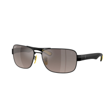Ray-Ban RB3763M F1205J Black Grey Mir Grey Gradient Polar napszemüveg