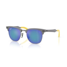 Ray-Ban RB3807M F1134L BRUSHED GREY ON GUNMETAL POLARIZED GREY MIRROR BLUE napszemüveg